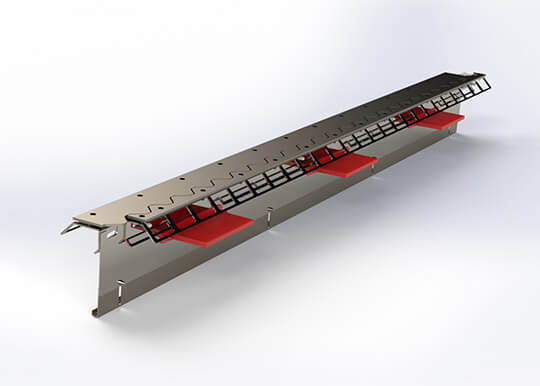 joint de construction sinusoidal